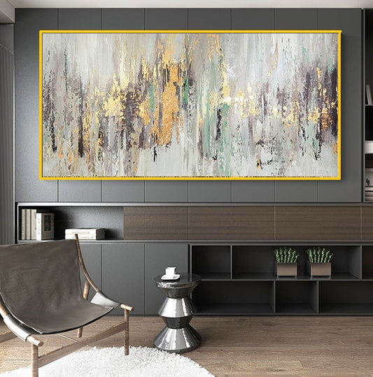 Handcrafted Abstract Painting Fine Art For Homedecor MA1098