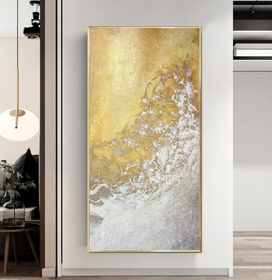 Handcrafted Abstract Painting Fine Art For Homedecor MA1105