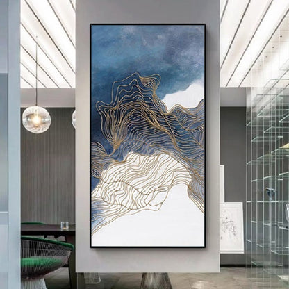 Handcrafted Abstract Painting Fine Art For Homedecor MA1109