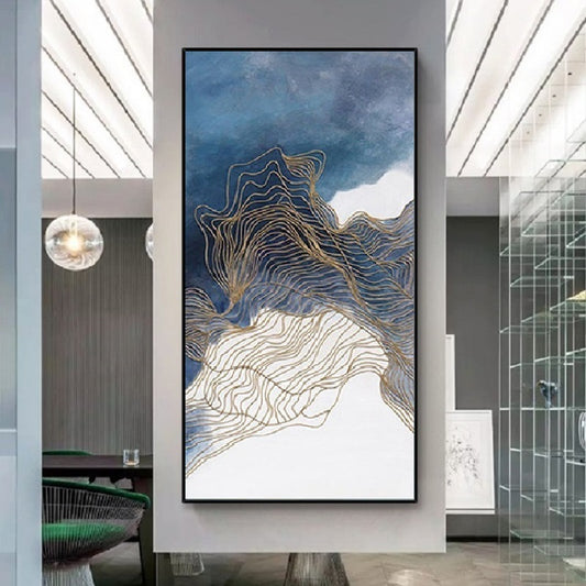 Handcrafted Abstract Painting Fine Art For Homedecor MA1109