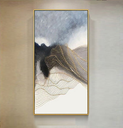 Handcrafted Abstract Painting Fine Art For Homedecor MA1110B