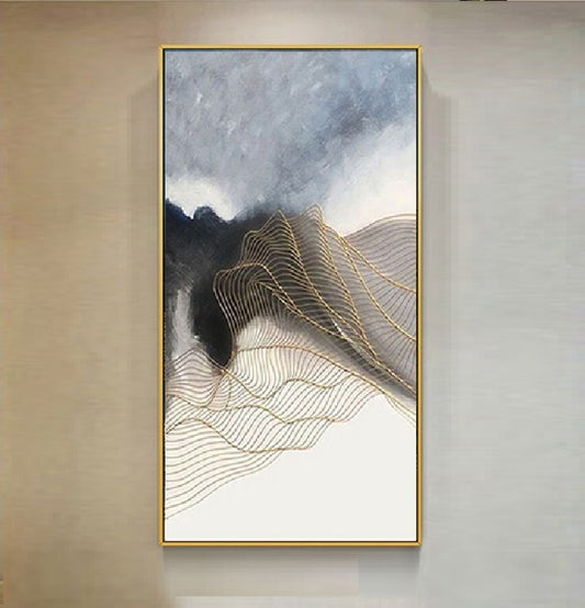 Handcrafted Abstract Painting Fine Art For Homedecor MA1110B