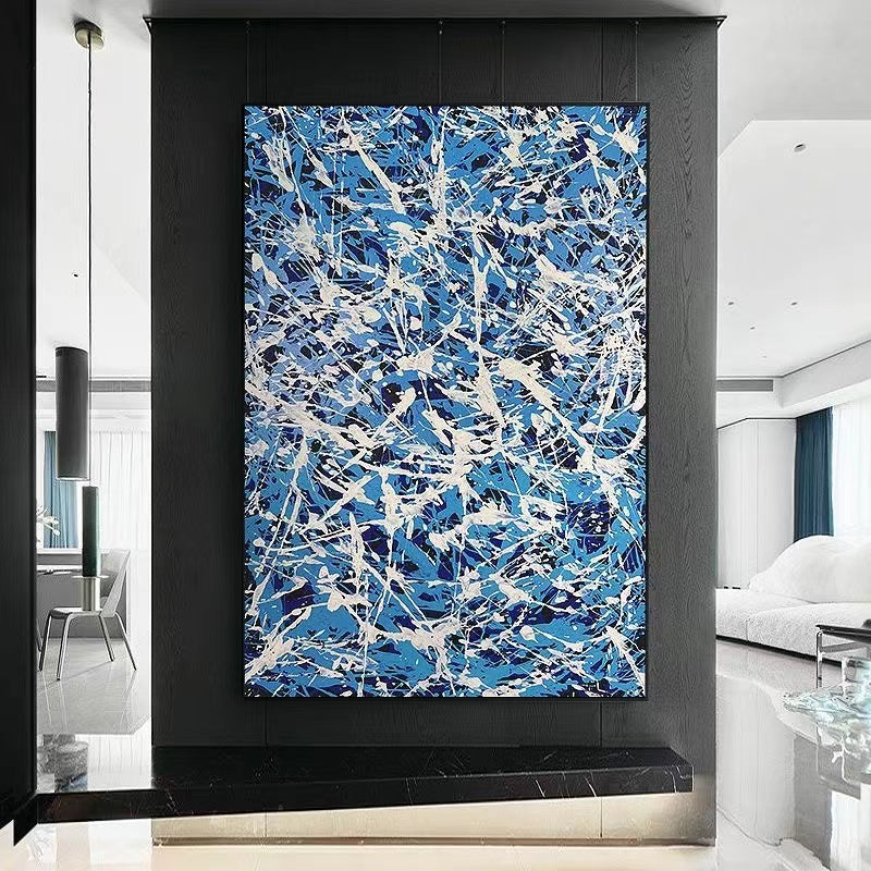 Handcrafted Abstract Painting Fine Art For Homedecor MA1116