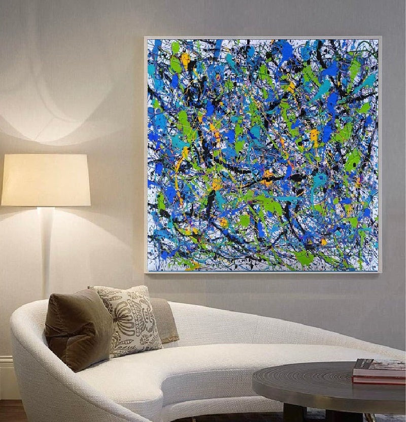 Handcrafted  Oil Paintings Acrylic paintings On Canvas Abstract paintings Wall Art MA1117A