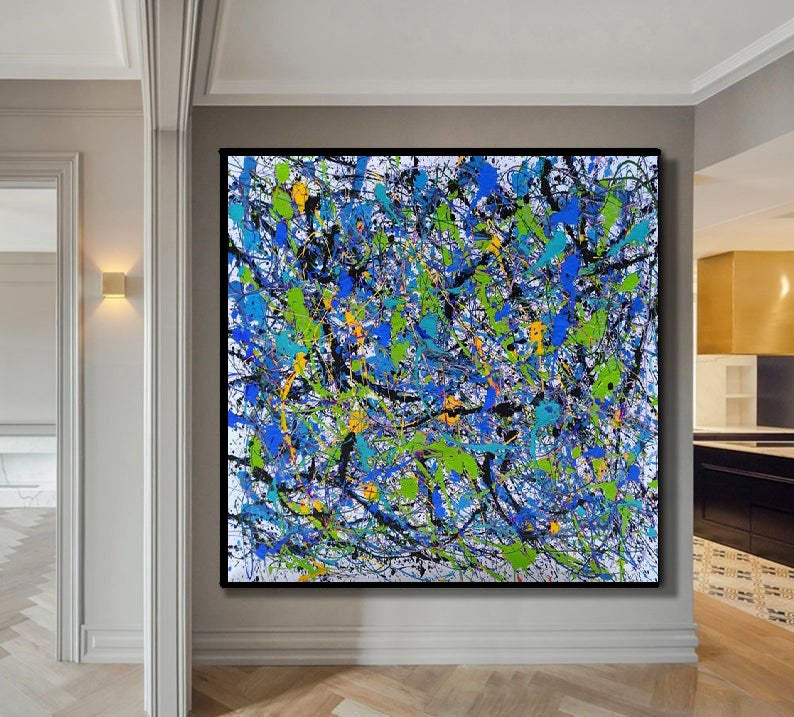 Handcrafted  Oil Paintings Acrylic paintings On Canvas Abstract paintings Wall Art MA1117A