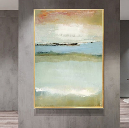 Handcrafted Abstract Painting Fine Art For Homedecor MA1121