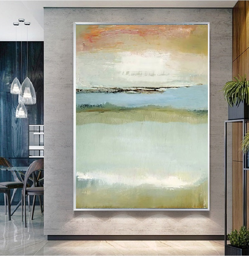 Handcrafted Abstract Painting Fine Art For Homedecor MA1121