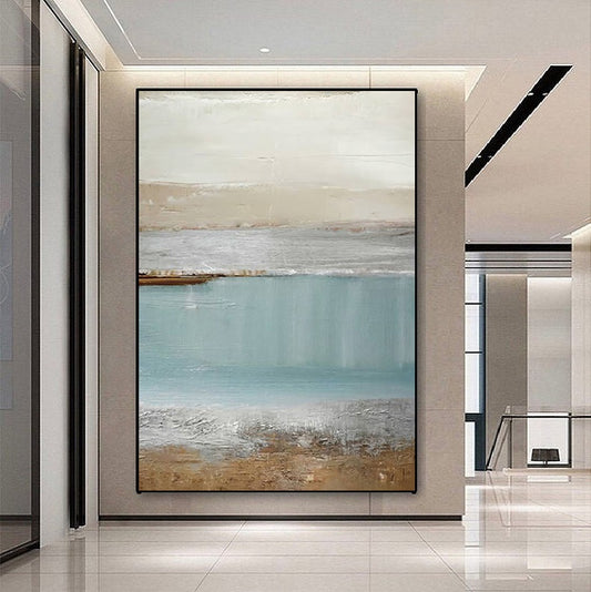 Handcrafted Abstract Painting Fine Art For Homedecor MA1122