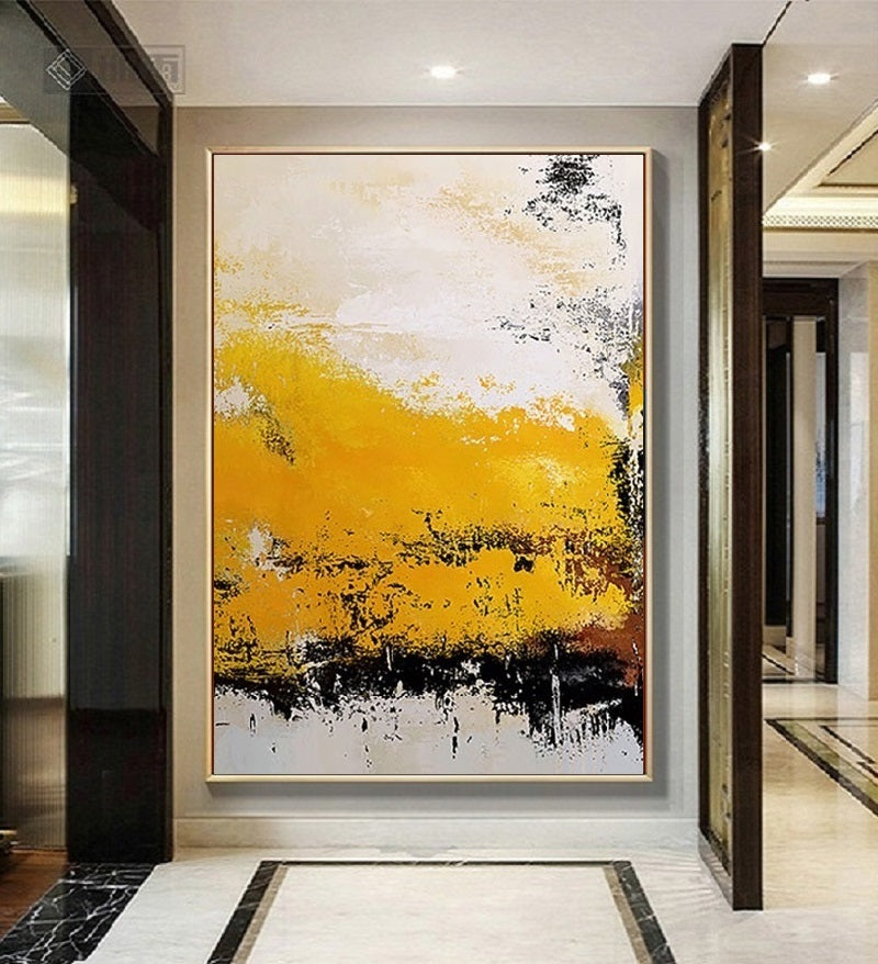 Handcrafted Abstract Painting Fine Art For Homedecor MA1124B