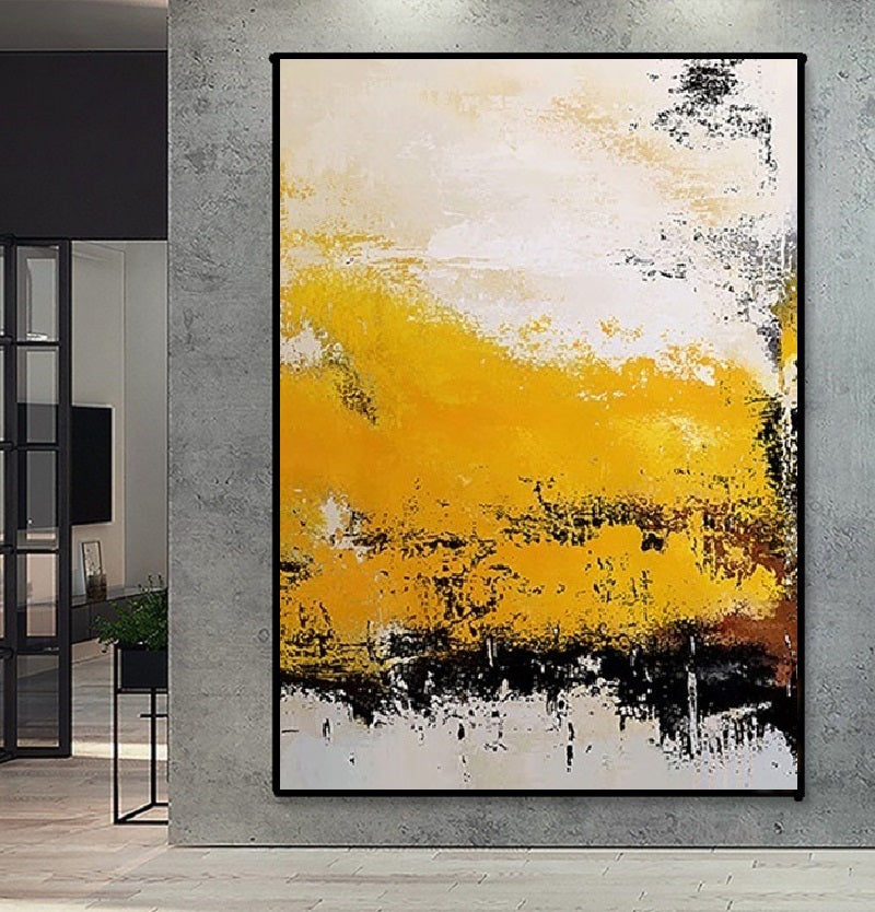 Handcrafted Abstract Painting Fine Art For Homedecor MA1124B