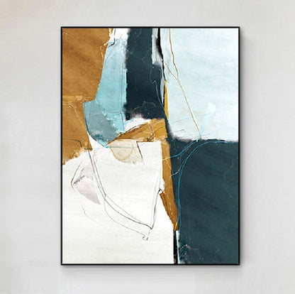 Handcrafted Abstract Painting Fine Art For Homedecor MA1130A