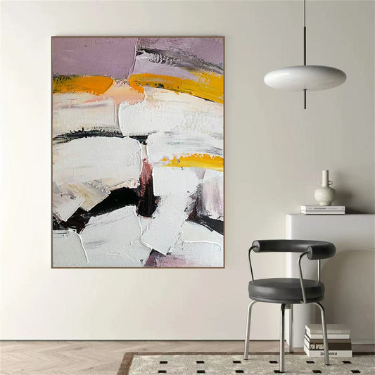 Handcrafted Abstract Painting Fine Art For Homedecor MA1137