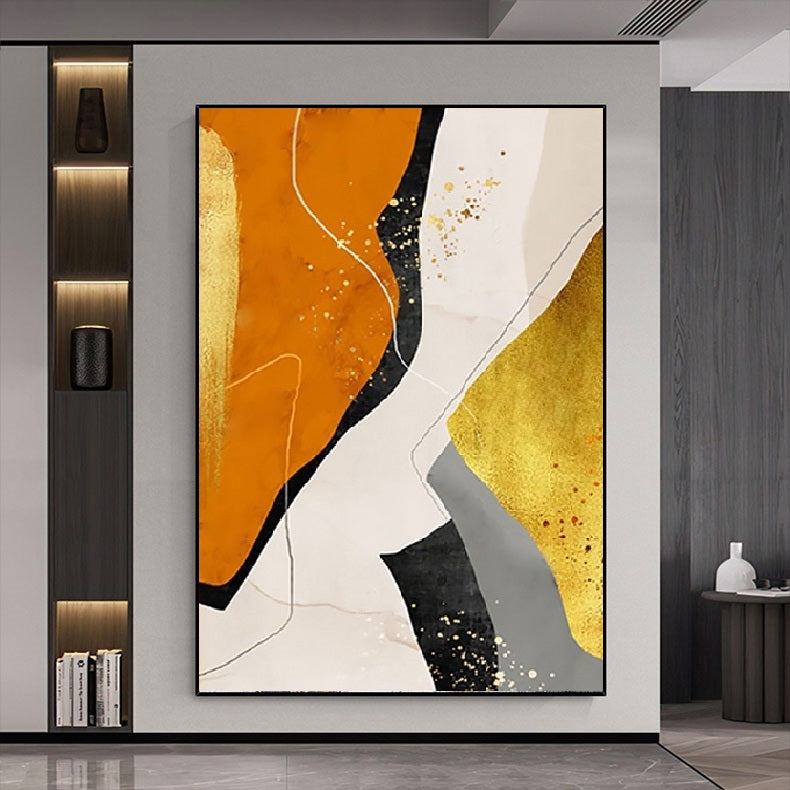 Handcrafted Abstract Painting Fine Art For Homedecor MA1138B
