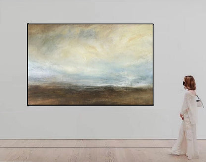 Handcrafted Abstract Painting Fine Art For Homedecor MA1143