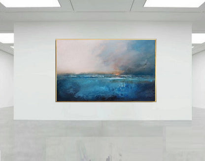 Handcrafted Abstract Painting Fine Art For Homedecor MA1144