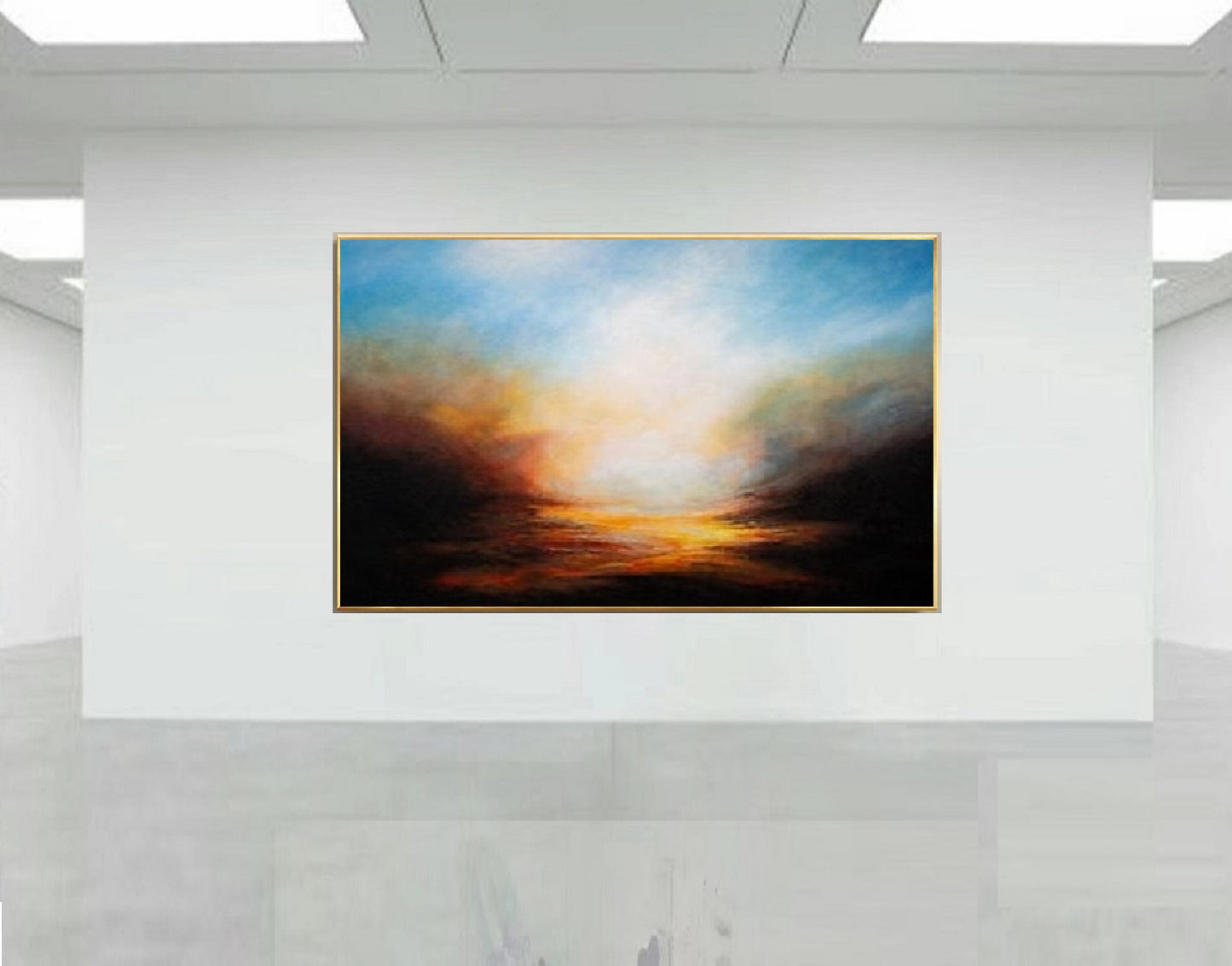 Handcrafted Abstract Painting Fine Art For Homedecor MA1146