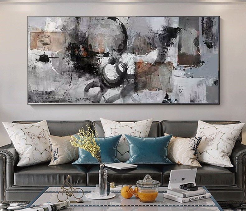 Handcrafted  Oil Paintings Acrylic paintings On Canvas Abstract paintings Wall Art MA1148