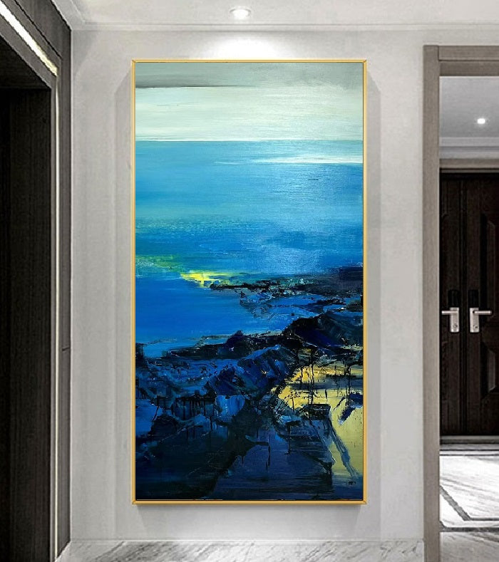 Handcrafted Abstract Painting Fine Art For Homedecor MA1149