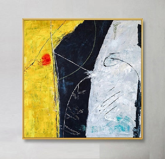 Handcrafted Abstract Painting Fine Art For Homedecor MA1153A