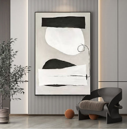 Handcrafted Abstract Painting Fine Art For Homedecor MA1168B