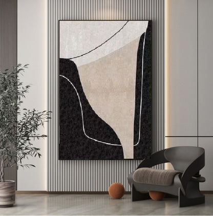 Handcrafted Abstract Painting Fine Art For Homedecor MA1171B