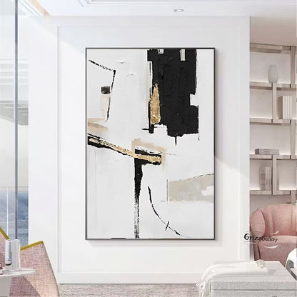Handcrafted Abstract Painting Fine Art For Homedecor MA1190A