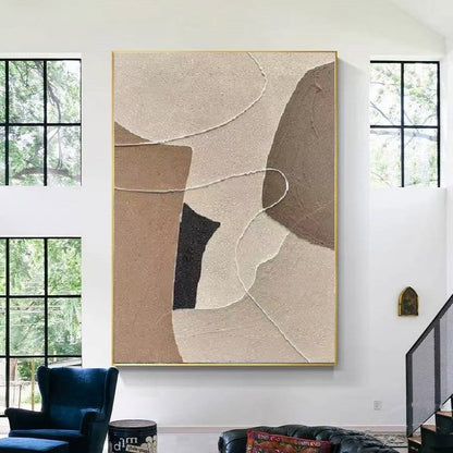 Handcrafted Abstract Painting Fine Art For Homedecor MA1194
