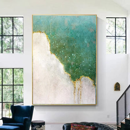 Handcrafted Abstract Painting Fine Art For Homedecor MA1196