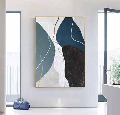 Handcrafted Abstract Painting Fine Art For Homedecor MA1199