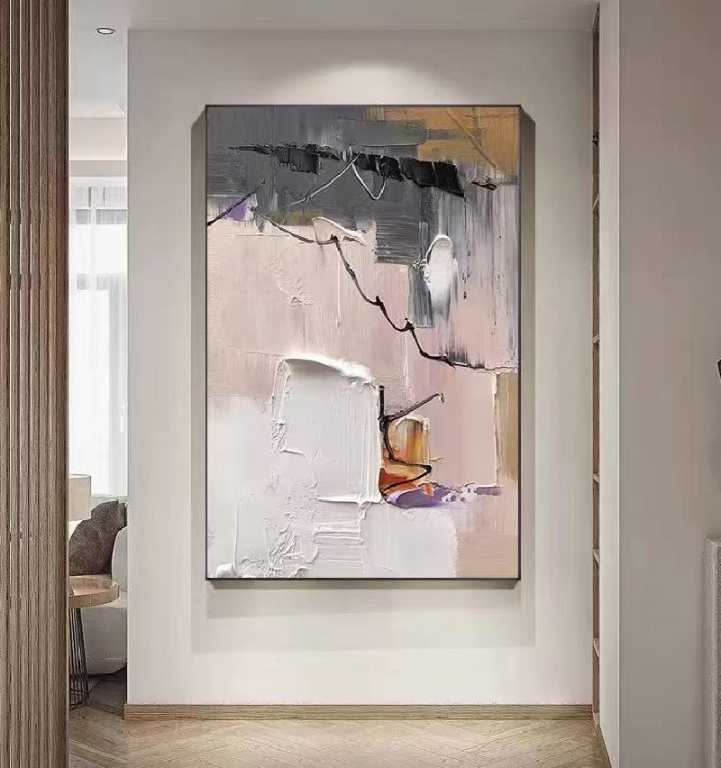 Handcrafted  Oil Paintings Acrylic paintings On Canvas Abstract paintings Wall Art MA1217