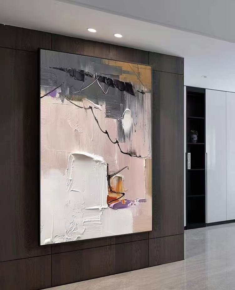 Handcrafted  Oil Paintings Acrylic paintings On Canvas Abstract paintings Wall Art MA1217