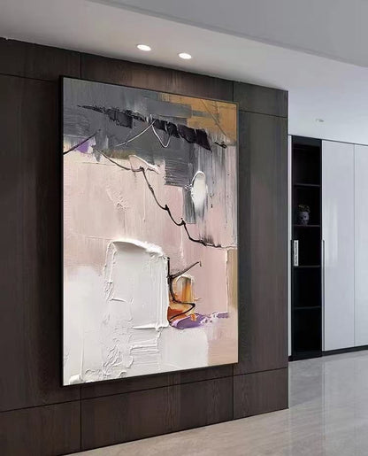 Handcrafted  Oil Paintings Acrylic paintings On Canvas Abstract paintings Wall Art MA1217