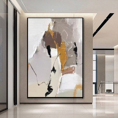 Handcrafted Abstract Painting Fine Art For Homedecor MA1218A