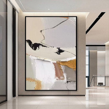 Handcrafted Abstract Painting Fine Art For Homedecor MA1218B