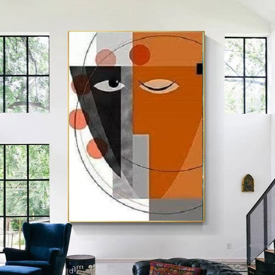 Handcrafted  Oil Paintings Acrylic paintings On Canvas Abstract paintings Wall Art MA1221A