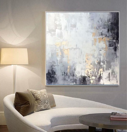 Handcrafted Abstract Painting Fine Art For Homedecor MA1222
