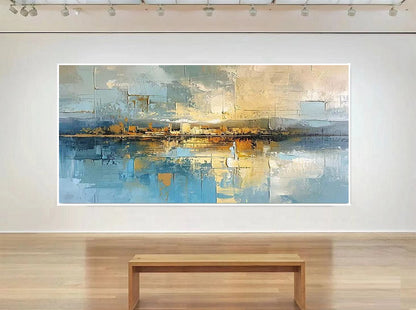 Handcrafted  Oil Paintings Acrylic paintings On Canvas Abstract paintings Wall Art MA1227