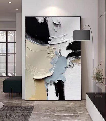 Handcrafted Abstract Painting Fine Wall Art For Homedecor AB1004
