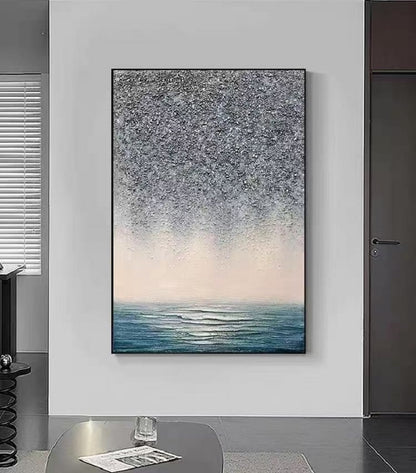 Handcrafted Abstract Painting Fine Art For Homedecor MA1234
