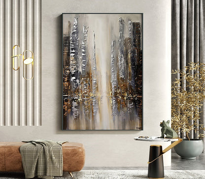 Handcrafted Abstract Painting Fine Art For Homedecor MA1261