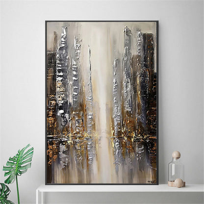 Handcrafted Abstract Painting Fine Art For Homedecor MA1261