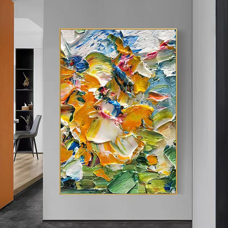 Handcrafted  Oil Paintings Acrylic paintings On Canvas Abstract paintings Wall Art MA1272
