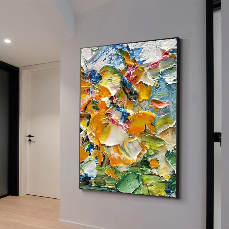 Handcrafted  Oil Paintings Acrylic paintings On Canvas Abstract paintings Wall Art MA1272