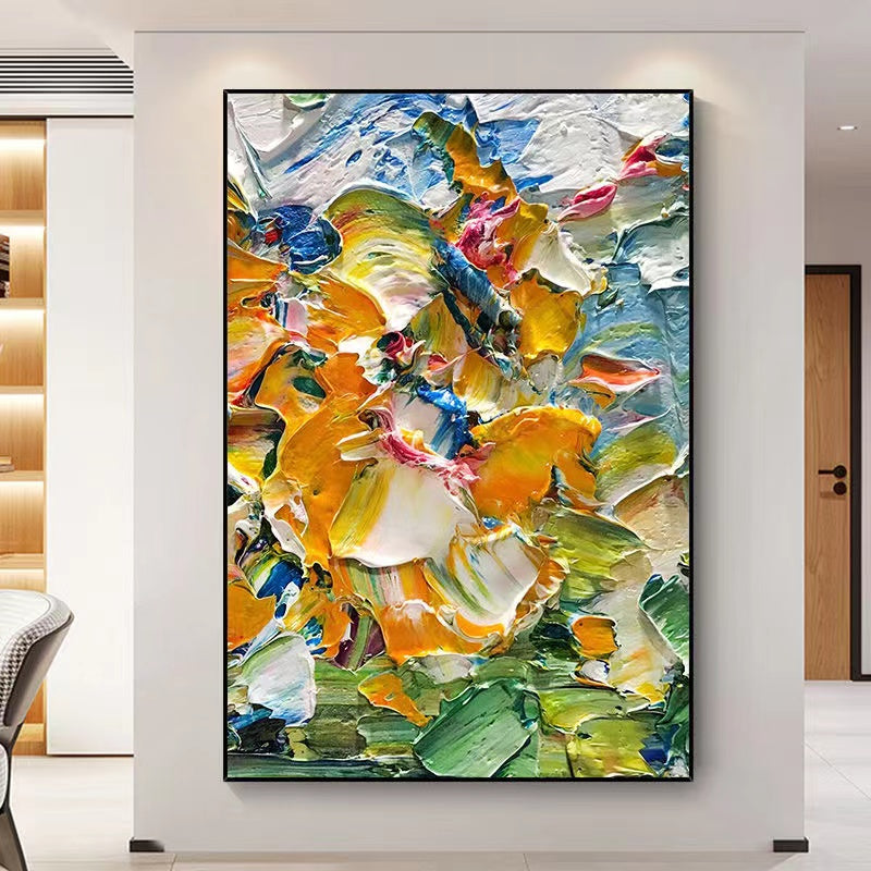 Handcrafted  Oil Paintings Acrylic paintings On Canvas Abstract paintings Wall Art MA1272