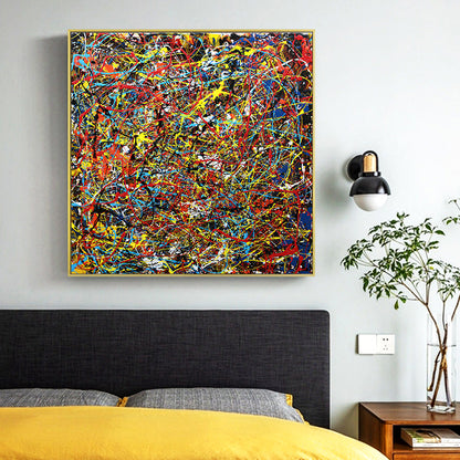 Handcrafted Abstract Painting Fine Art For Homedecor MA1288