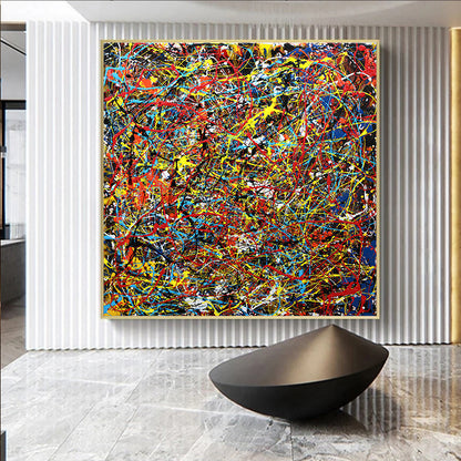 Handcrafted Abstract Painting Fine Art For Homedecor MA1288