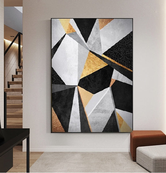 Handcrafted Abstract Painting Fine Wall Art For Homedecor AB1037