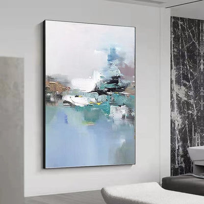 Handcrafted Abstract Painting Fine Art For Homedecor MA1328