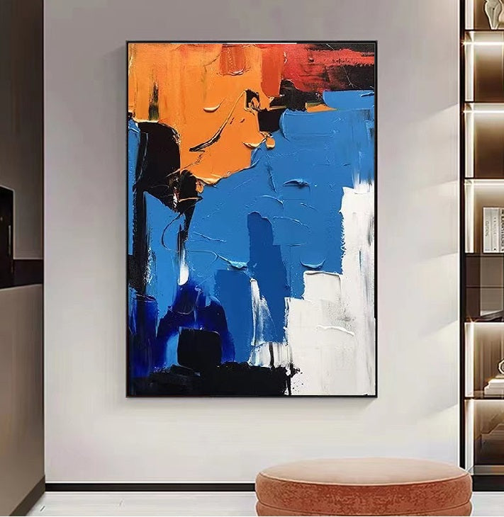 Handcrafted Abstract Painting Fine Art For Homedecor MA1333