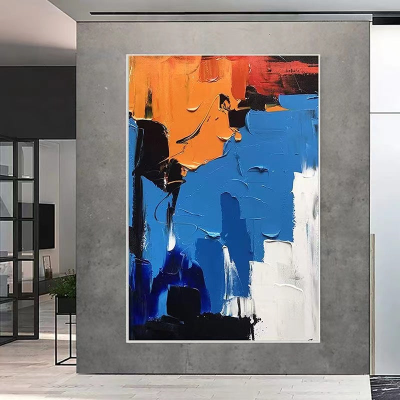 Handcrafted Abstract Painting Fine Art For Homedecor MA1333